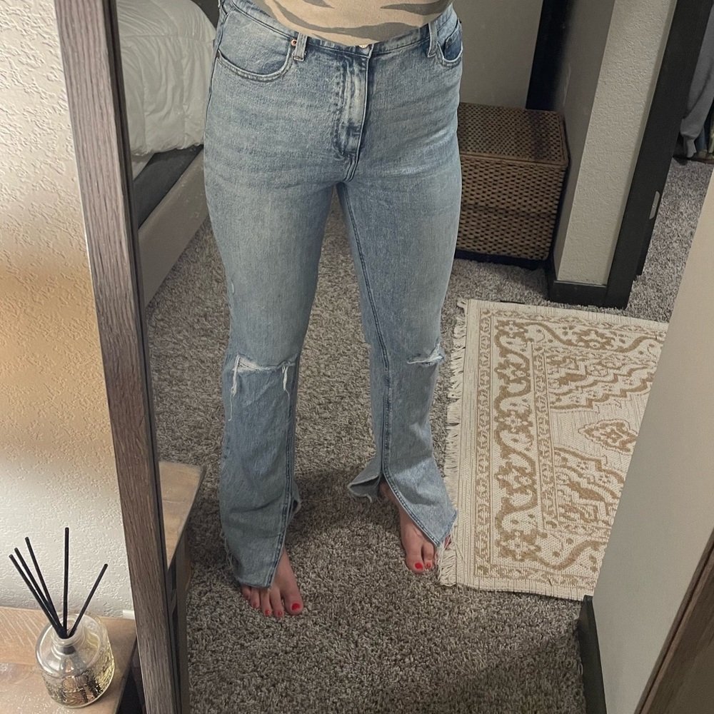 PISTOLA High Rise Split Hem Jeans - Picture 10 of 12